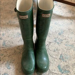 Hunter rain boots